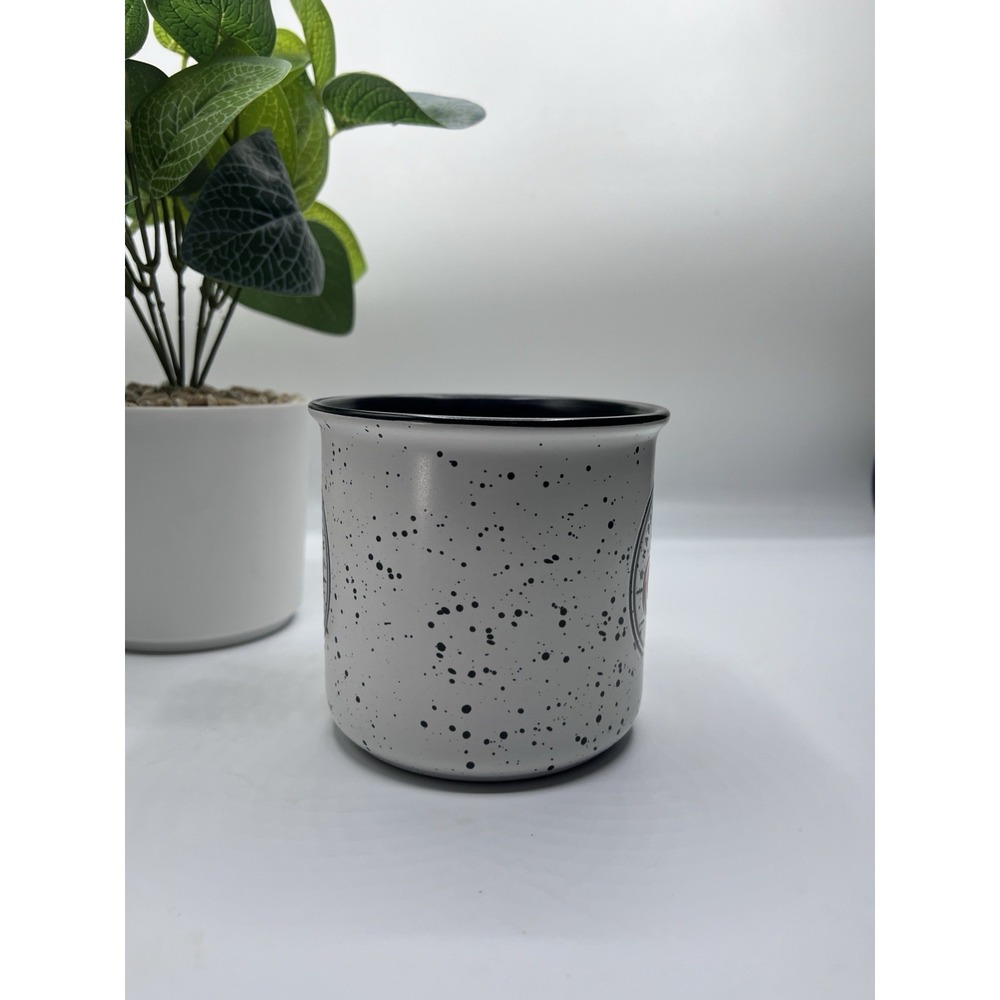 Boston Warehouse Happy Halloween Pumpkin Speckled Coffee Mug Spooky 14 Oz Rustic - Picture 2 of 6